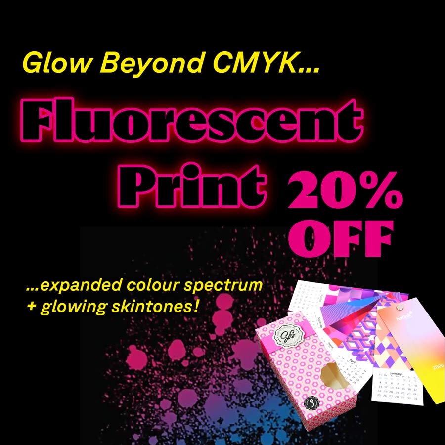 fluorescent print less 20%